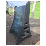 Double Sided A-Frame Chalkboard Sign