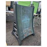 Double Sided A-Frame Chalkboard Sign