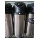 Commercial Stainless Steel Coffee Dispensers - Set of 4