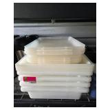 Commercial Food Storage Containers and Lids