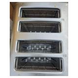 Waring WCT708 Commercial 4-Slice Toaster and Kitchen Aid Bagel Toaster
