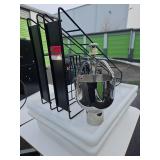 Assorted Lot W/ Pancake Dispenser, (2) Display Racks, (2) Plastic Storage Containers