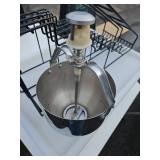 Assorted Lot W/ Pancake Dispenser, (2) Display Racks, (2) Plastic Storage Containers