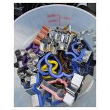 Bulk Lot of Metal Cookie Cutters