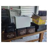 Assorted Lot W/ Check Out Counter Equipment, Epson Receipt Printers and More!