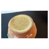 Hull Art waterlily dual handled vase