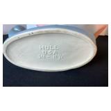 Hull Art pottery dogwood cornucopia vase