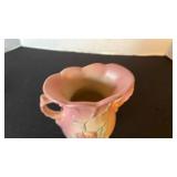 Hull Art Pottery magnolia dual handled vase