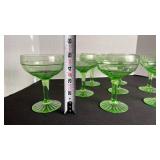 UV reactive uranium reactive depression glasses