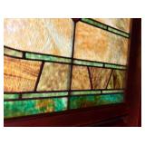 Antique stained glass windows match set 32 x 26