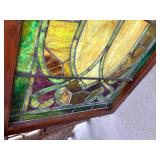 Antique stained glass windows match set 32 x 26