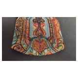 Vintage beaded evening purse with broken handle