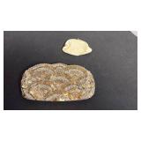 Vintage beaded evening purse with coin purse