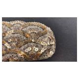 Vintage beaded evening purse with coin purse