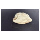 Vintage beaded evening purse with coin purse