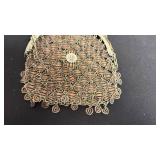 Vintage mesh evening bag