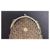 Vintage mesh evening bag