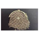 Vintage mesh evening bag
