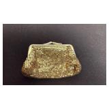 Vintage Whiting Davis mesh evening bag