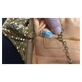 Vintage Whiting Davis mesh evening bag