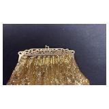 Vintage Whiting Davis mesh evening bag