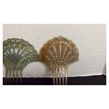 Vintage hair combs