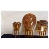 Celluloid hair combs