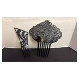 Celluloid hair combs