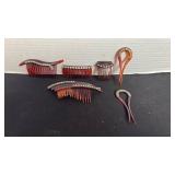 Celluloid hair combs