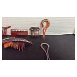 Celluloid hair combs