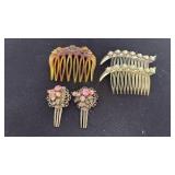 Vintage hair combs
