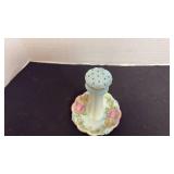 Vintage hand painted hat pin holder