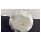 Vintage hand painted hat pin holder