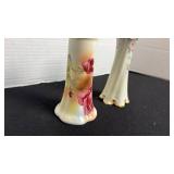 Vintage hand painted hat pin holders