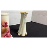 Vintage hand painted hat pin holders