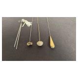 Vintage hat pins