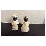 Aunt Jemima, salt and pepper shakers