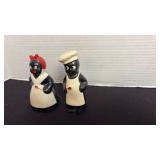 Aunt Jemima, salt and pepper shakers