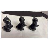 Vintage F &F mold, cat salt and pepper shakers