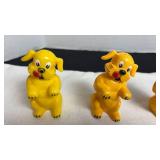 Vintage F &F mold, dog salt and pepper shakers