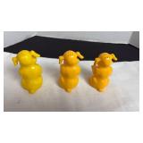 Vintage F &F mold, dog salt and pepper shakers