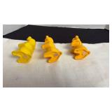 Vintage F &F mold, dog salt and pepper shakers