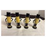 Vintage F &F mold, Mr Peanut salt and pepper shakers