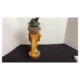 Wooden nutcracker with HB on the front