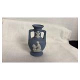 Vintage Wedgewood, pale blue bud vase