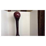 Very large vase/decanter with stopper