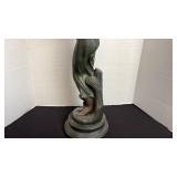 Lady statue made of resin 21 in