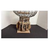 Antique birdcage 18in