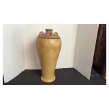 Clay vase 15 inches