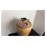 Clay vase 15 inches